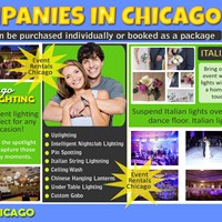 Портфолио event lighting chicago	